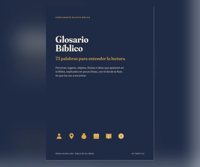 Portada de Glosario Bíblico