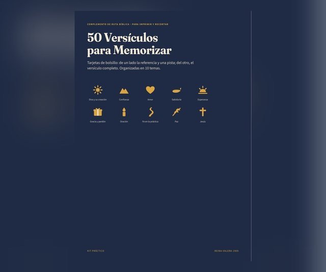 Portada de 50 Versículos para Memorizar