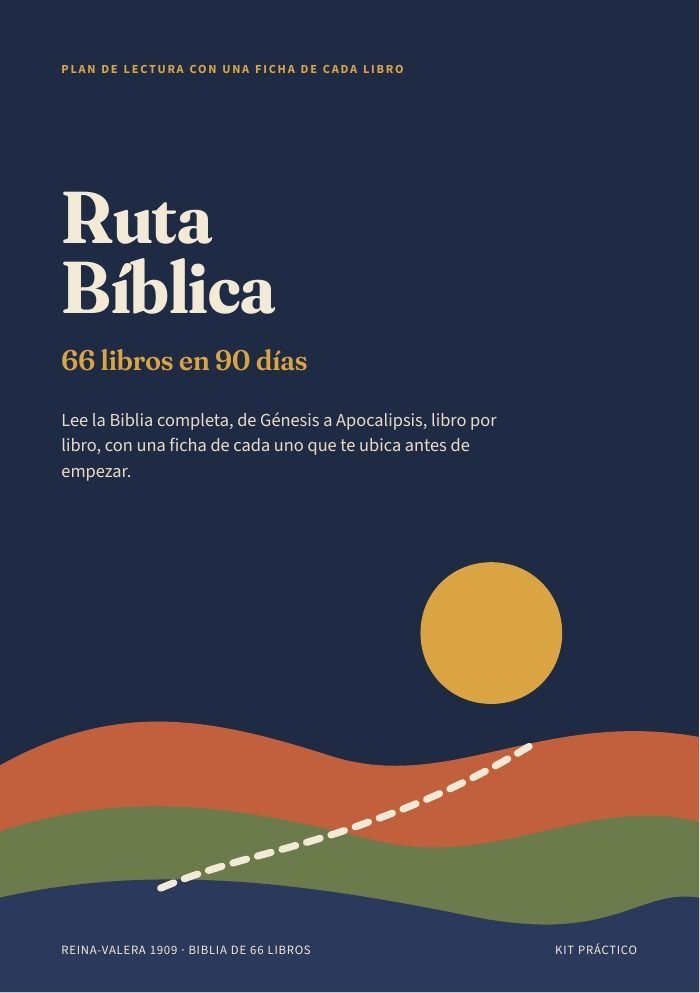 Portada de la guía Ruta Bíblica: 66 libros en 90 días