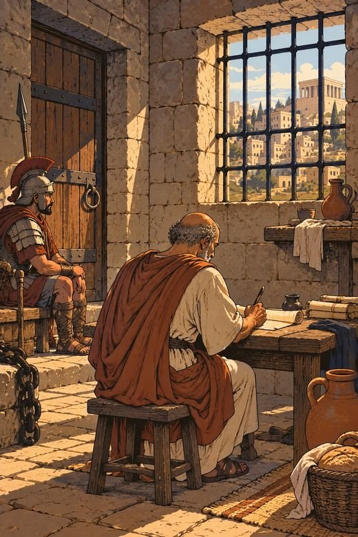 Ilustración de la parte Cartas de Pablo